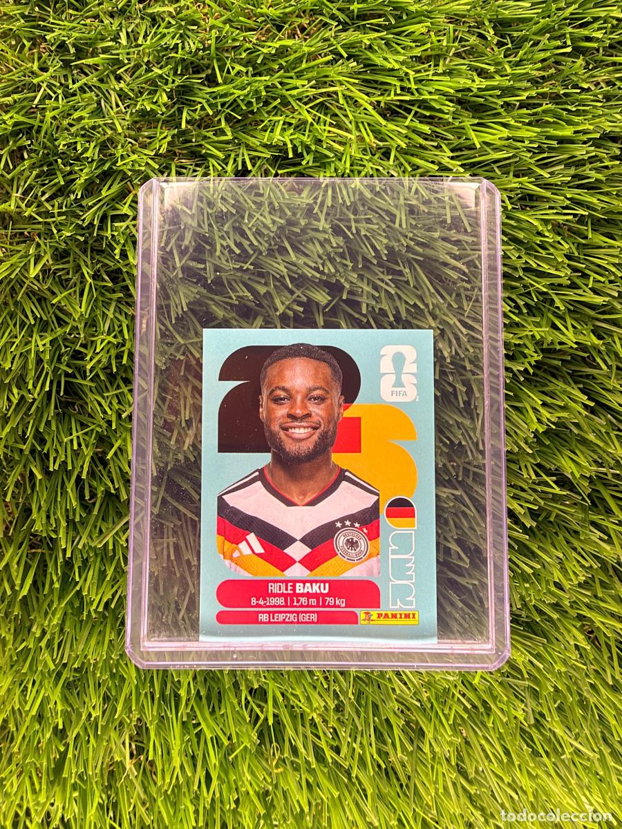 Cromos de f&uacute;tbol: N&ordm; GER8 Ridle Baku Alemania Mundial 2026 Stickers