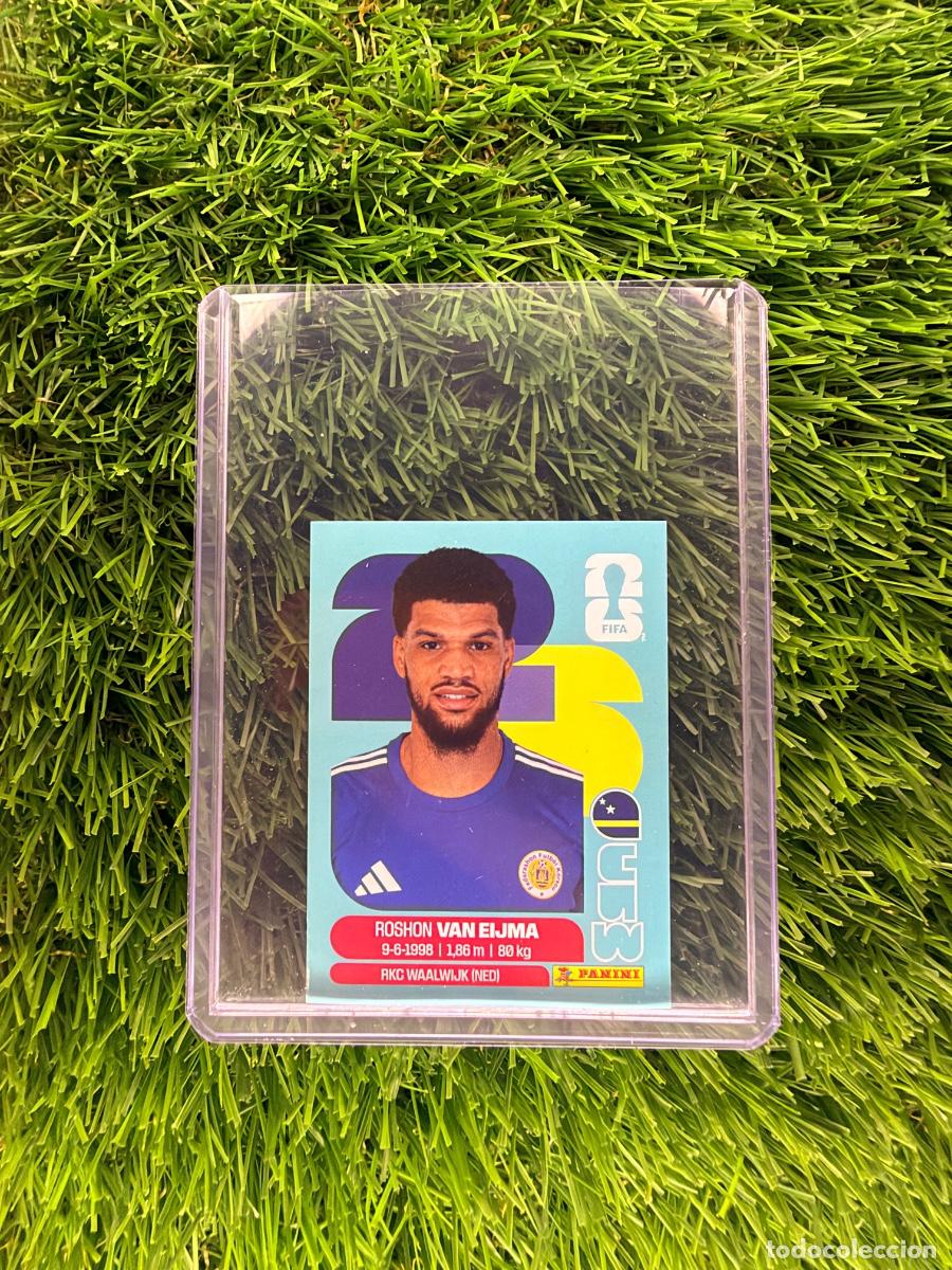 Cromos de f&uacute;tbol: N&ordm; CUW7 Roshon Van Eijma Cura&ccedil;ao Mundial 2026 Stickers