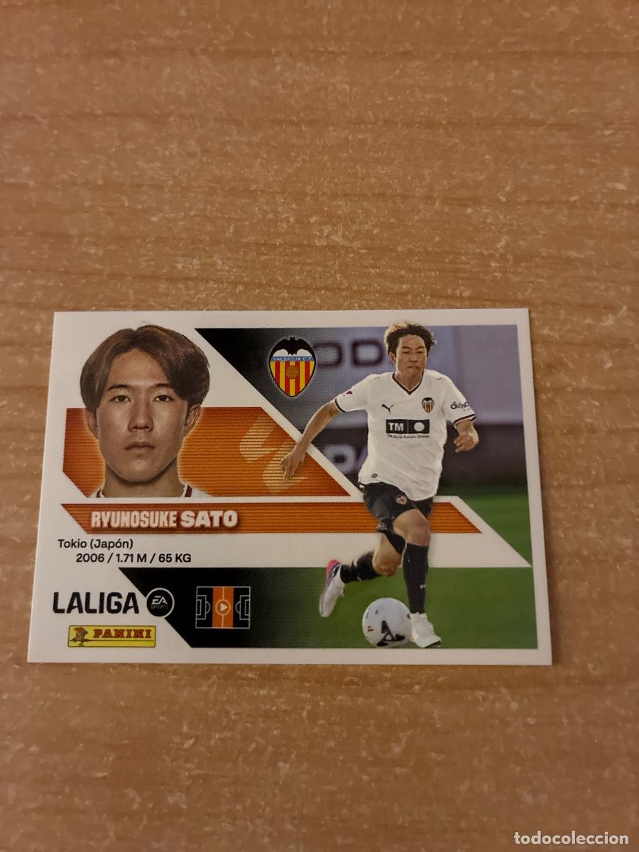 Cromos de f&uacute;tbol: 14 SATO VALENCIA &Uacute;LTIMO FICHAJE LIGA ESTE 2026 2027