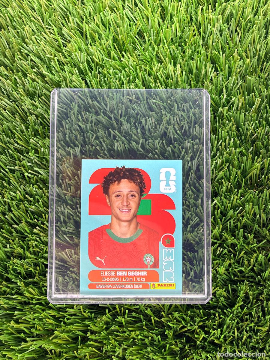 Cromos de Futebol: N&ordm; MAR12 Eliesse Ben Seghir Marruecos Mundial 2026 Stickers