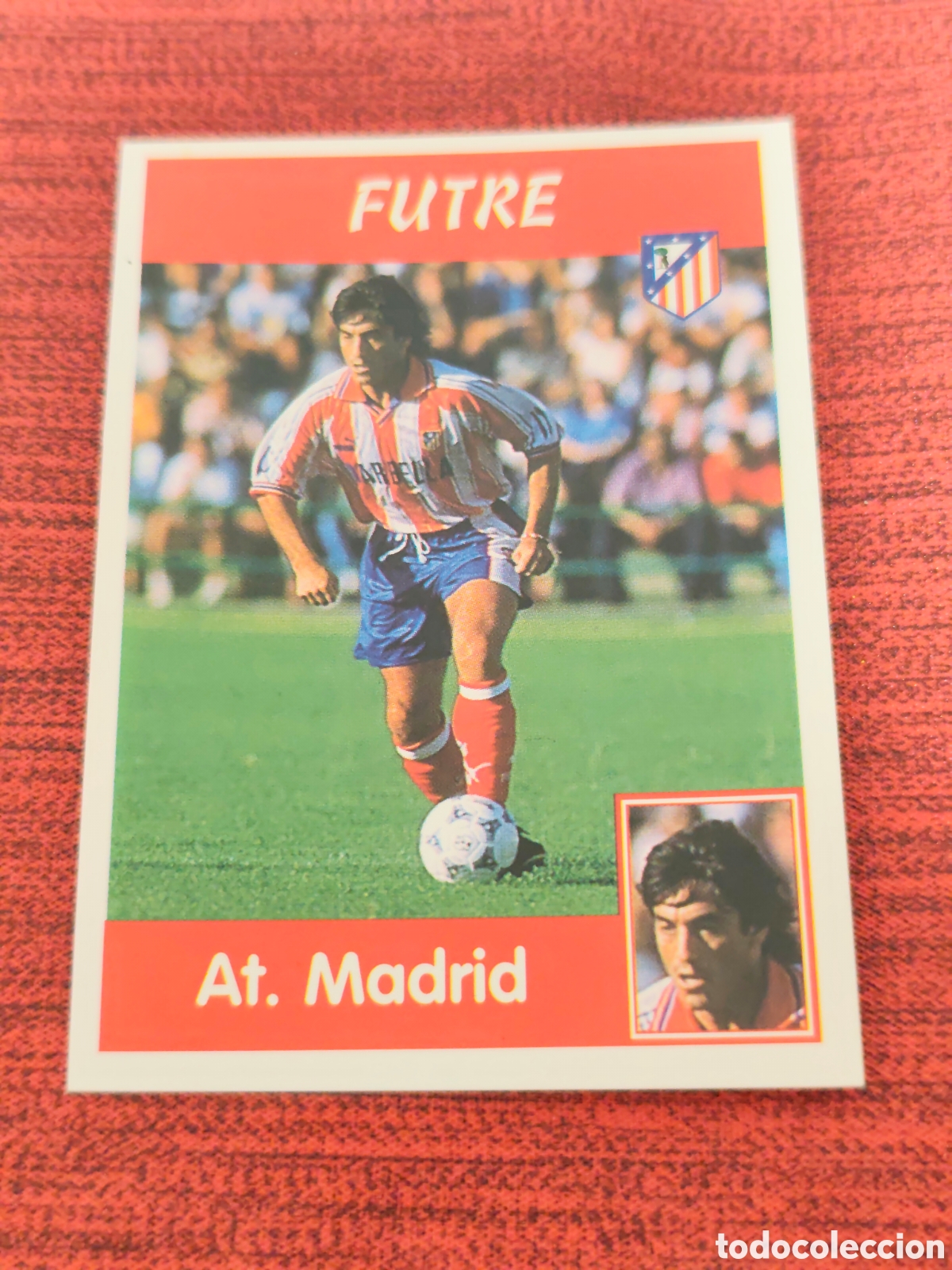 Cromos de Futebol: &Uacute;LTIMOS FICHAJES 333 FUTRE ATL&Eacute;TICO MADRID PANINI LIGA 1997 1998