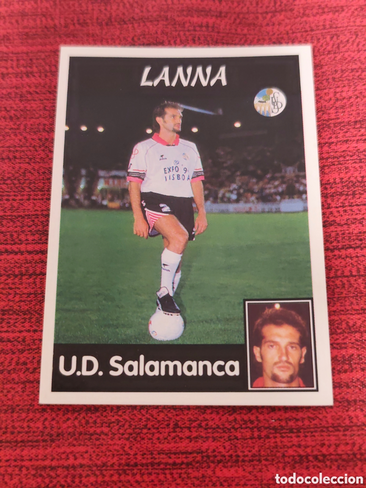 Cromos de Futebol: &Uacute;LTIMOS FICHAJES 338 LANNA SALAMANCA PANINI LIGA 1997 1998