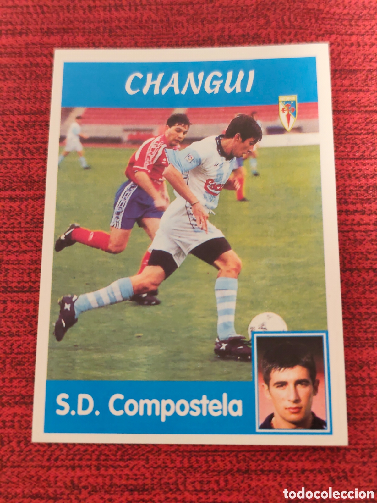 Cromos de Futebol: &Uacute;LTIMOS FICHAJES 347 CHANGUI COMPOSTELA PANINI LIGA 1997 1998