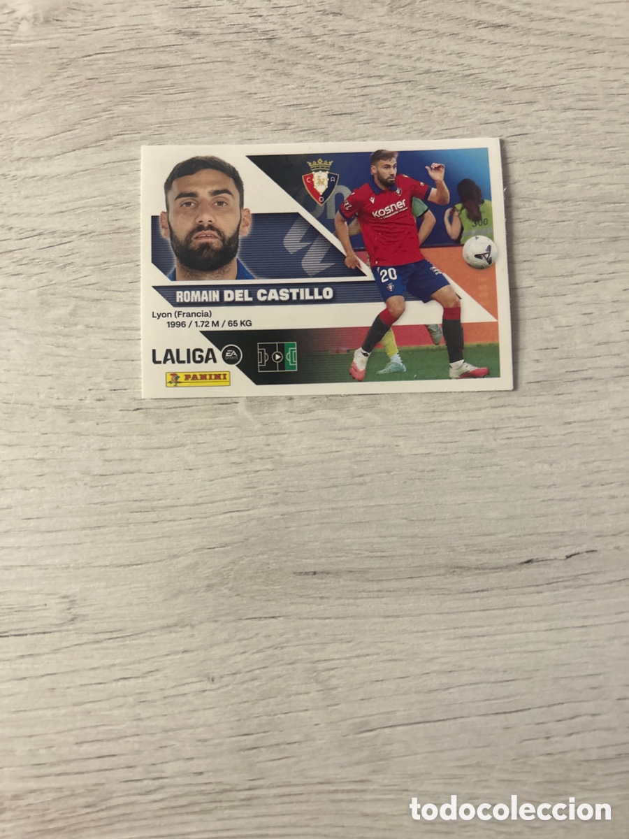 Cromos de Futebol: Del Castillo 46 &Uacute;ltimos Fichajes Osasuna Cuarta 4 Edici&oacute;n Liga Este 2026/27 26-27 Panini