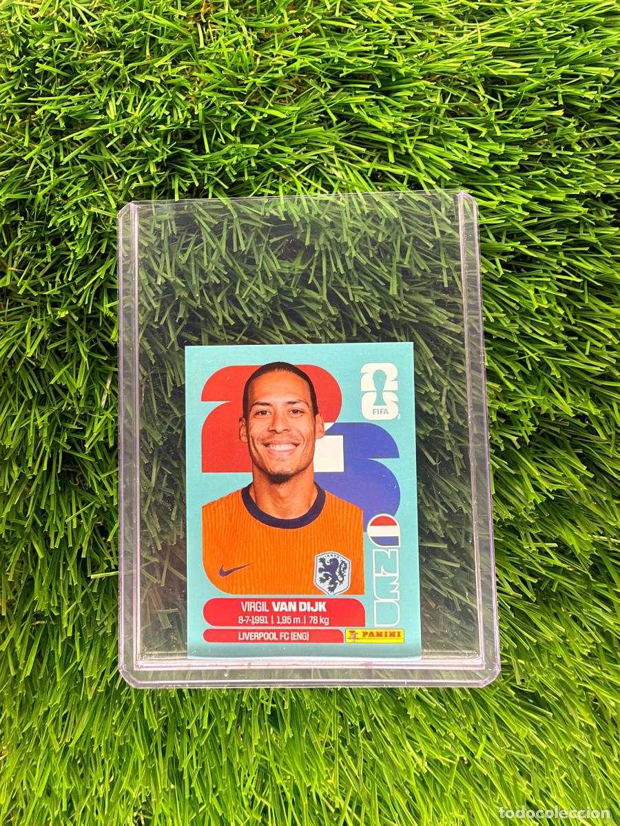 Cromos de Futebol: N&ordm; NED3 Virgil Van Dijk Pa&iacute;ses Bajos Mundial 2026 Stickers