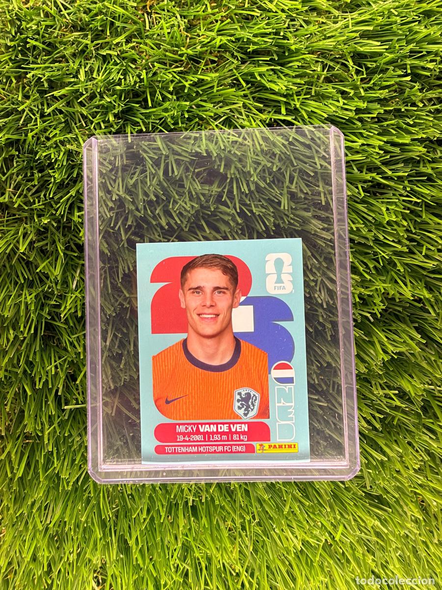 Cromos de Futebol: N&ordm; NED4 Micky Van de Ven Pa&iacute;ses Bajos Mundial 2026 Stickers