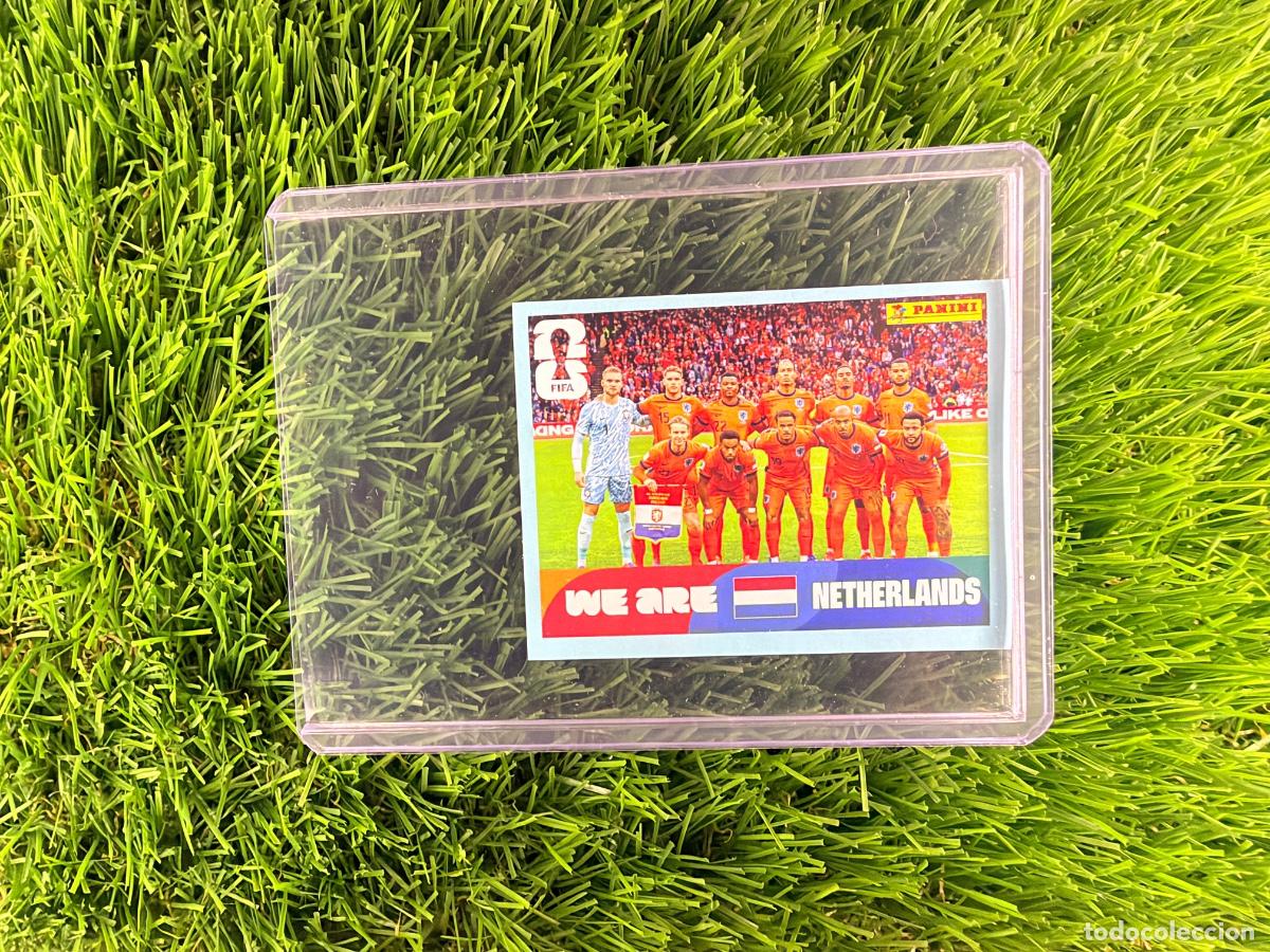 Cromos de f&uacute;tbol: N&ordm; NED13 Plantilla Pa&iacute;ses Bajos Mundial 2026 Stickers