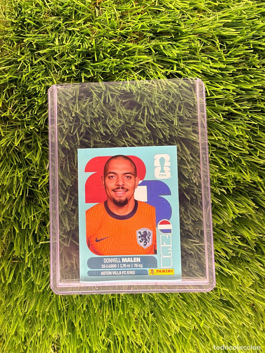 Cromos de f&uacute;tbol: N&ordm; NED18 Donyell Malen Pa&iacute;ses Bajos Mundial 2026 Stickers