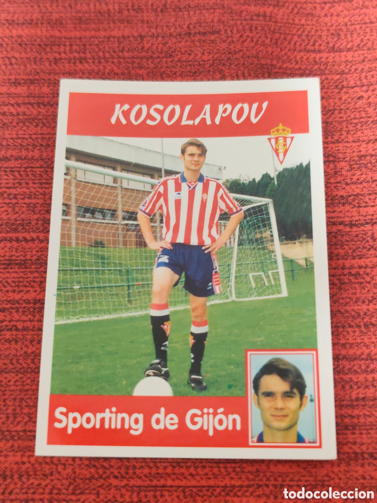 Cromos de f&uacute;tbol: &Uacute;LTIMOS FICHAJES 353 KOSOLAPOV SPORTING GIJ&Oacute;N PANINI LIGA 1997 1998