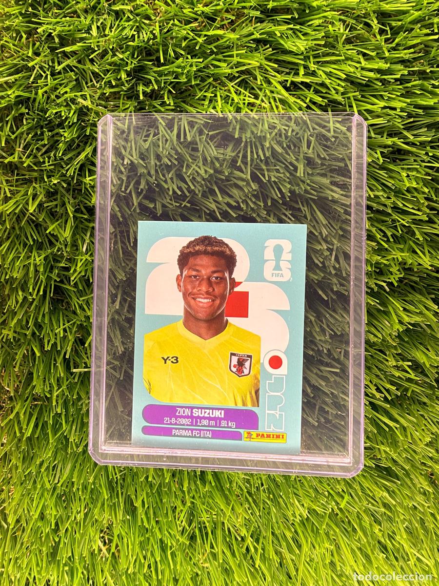 Cromos de f&uacute;tbol: N&ordm; JPN2 Zion Suzuki Jap&oacute;n Mundial 2026 Stickers