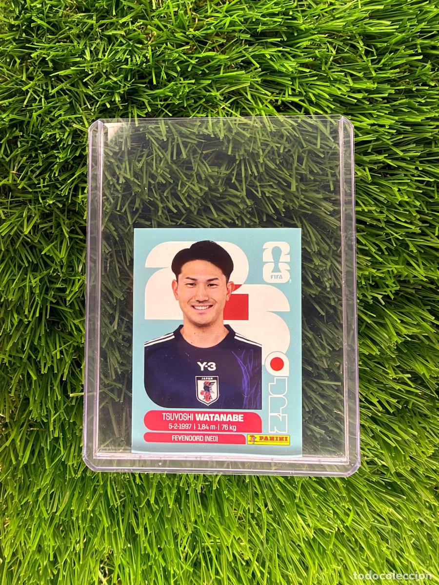 Cromos de f&uacute;tbol: N&ordm; JPN7 Tsuyoshi Watanabe Jap&oacute;n Mundial 2026 Stickers