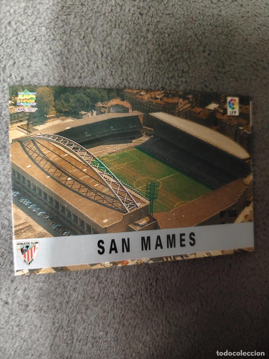 Cromos de f&uacute;tbol: 108. SAN MAM&Eacute;S ATHLETIC CLUB MUNDICROMO FICHAS 97 98 LIGA 1997 1998 CARD ABB