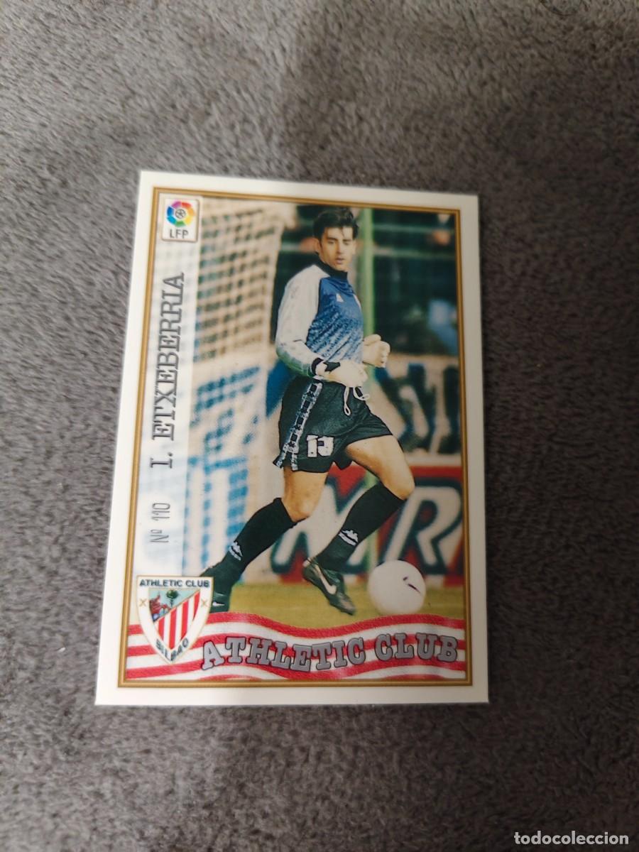 Cromos de f&uacute;tbol: 110. I. ETXEBERR&Iacute;A ATHLETIC CLUB MUNDICROMO FICHAS 97 98 LIGA 1997 1998 CARD ABB