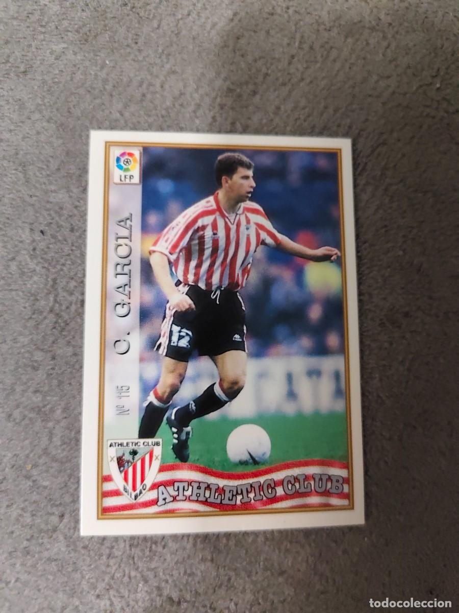 Figurine di Calcio: 115. CARLOS GARC&Iacute;A ATHLETIC CLUB MUNDICROMO FICHAS 97 98 LIGA 1997 1998 CARD ABB