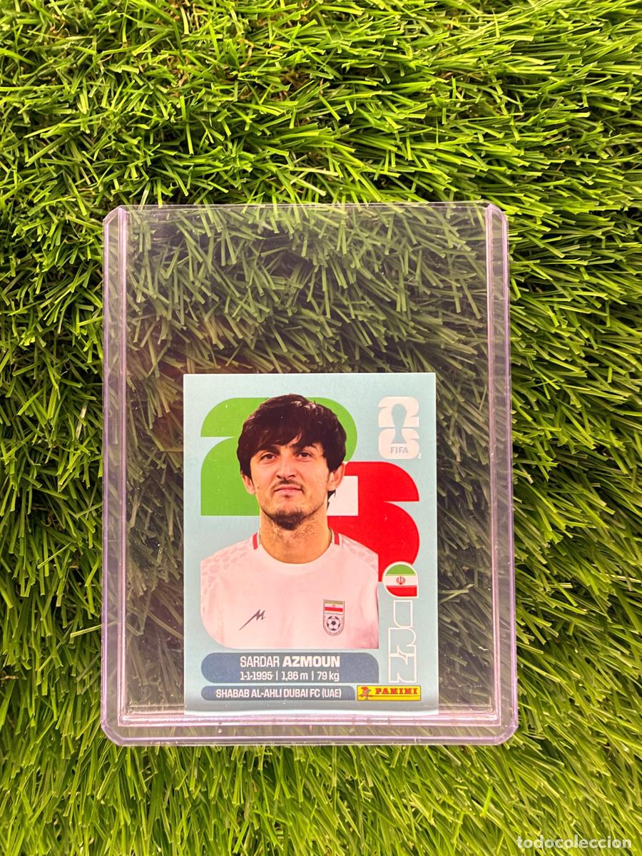 Figurine di Calcio: N&ordm; IRN17 Sardar Azmoun Ir&aacute;n Mundial 2026 Stickers