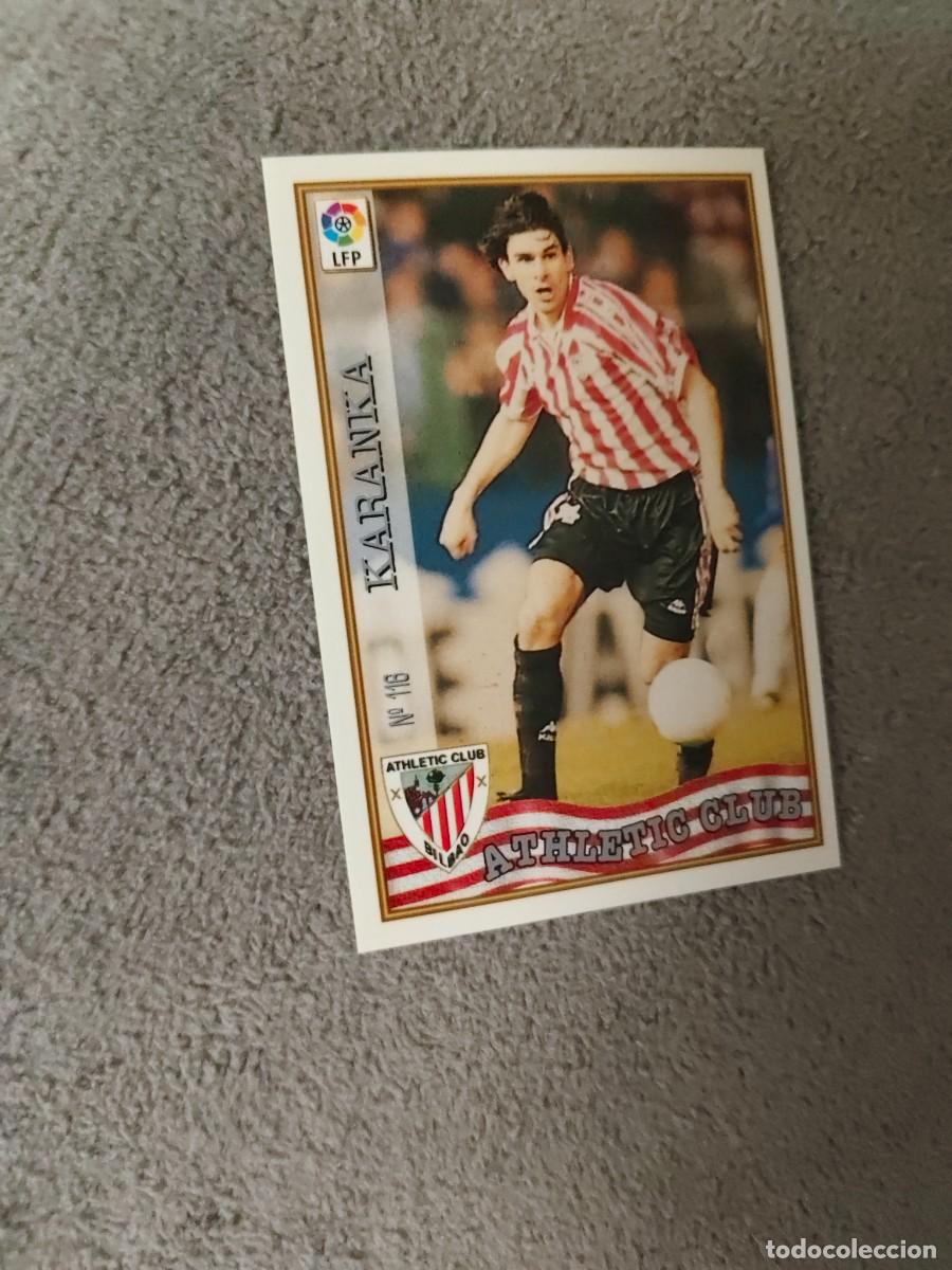 Figurine di Calcio: 116. KARANKA ATHLETIC CLUB MUNDICROMO FICHAS 97 98 LIGA 1997 1998 CARD ABB