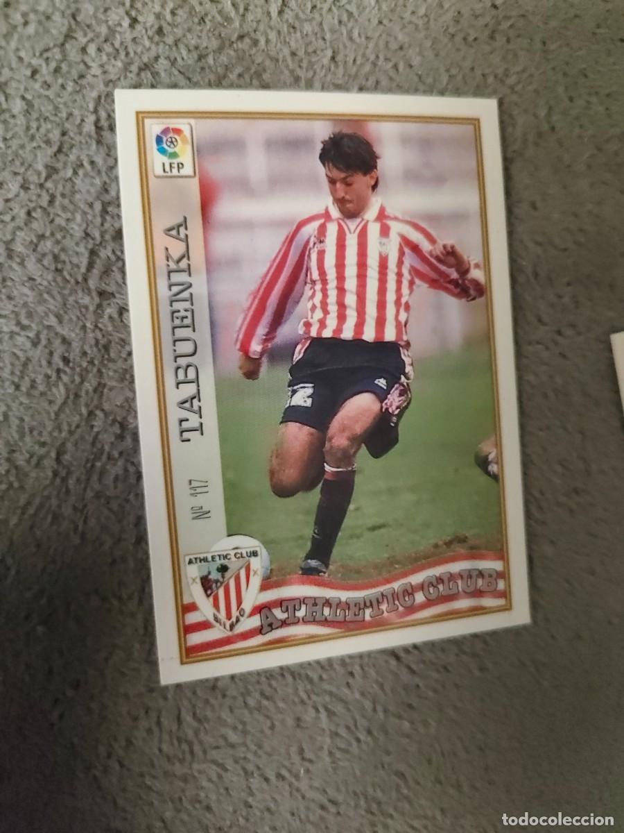 Figurine di Calcio: 117. TABUENKA ATHLETIC CLUB MUNDICROMO FICHAS 97 98 LIGA 1997 1998 CARD ABB