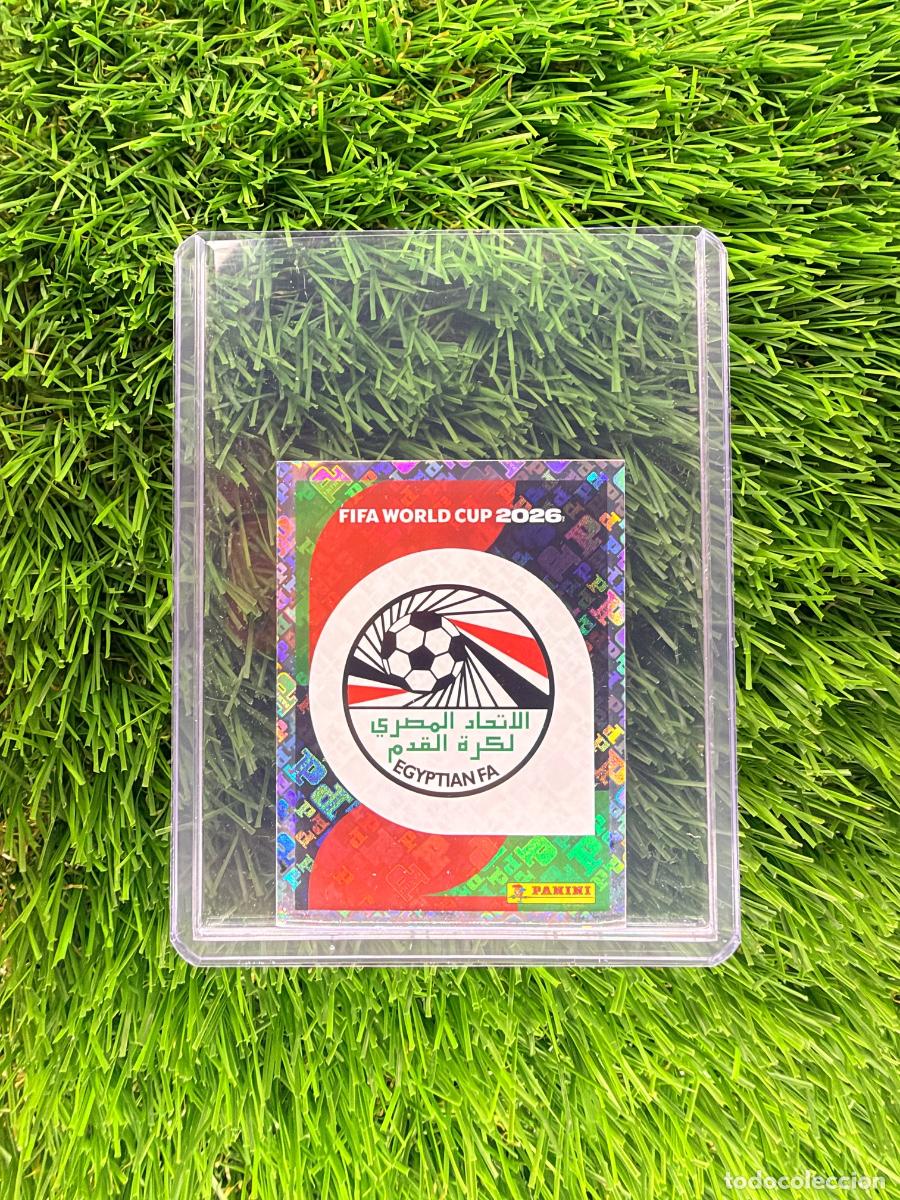 Cromos de f&uacute;tbol: N&ordm; EGY1 Escudo Egipto Mundial 2026 Stickers