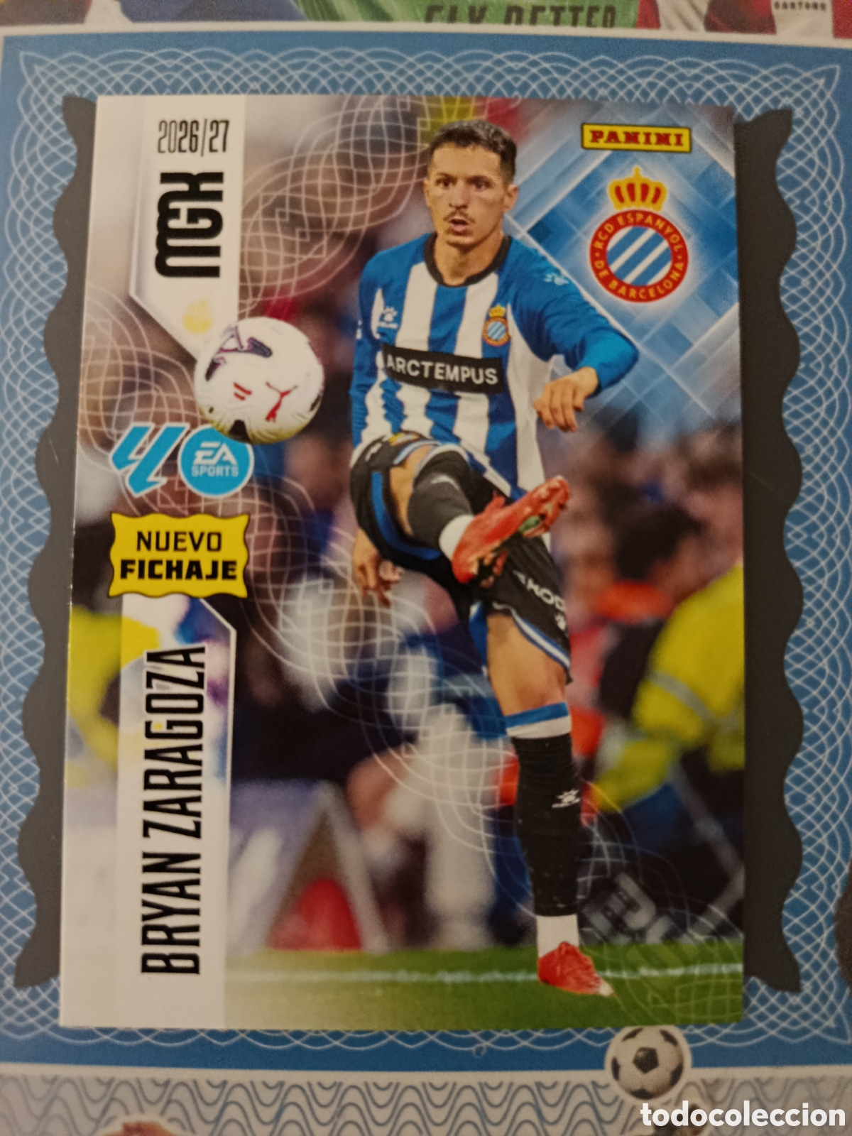 Cromos de f&uacute;tbol: MEGACRACKS 2026 2027 26 27 - PANINI - N&ordm; 508 ESPANYOL NUEVO FICHAJE