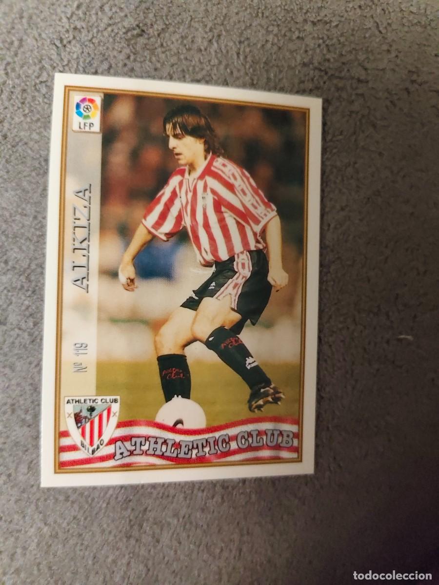 Cromos de f&uacute;tbol: 119. ALKIZA ATHLETIC CLUB MUNDICROMO FICHAS 97 98 LIGA 1997 1998 CARD ABB