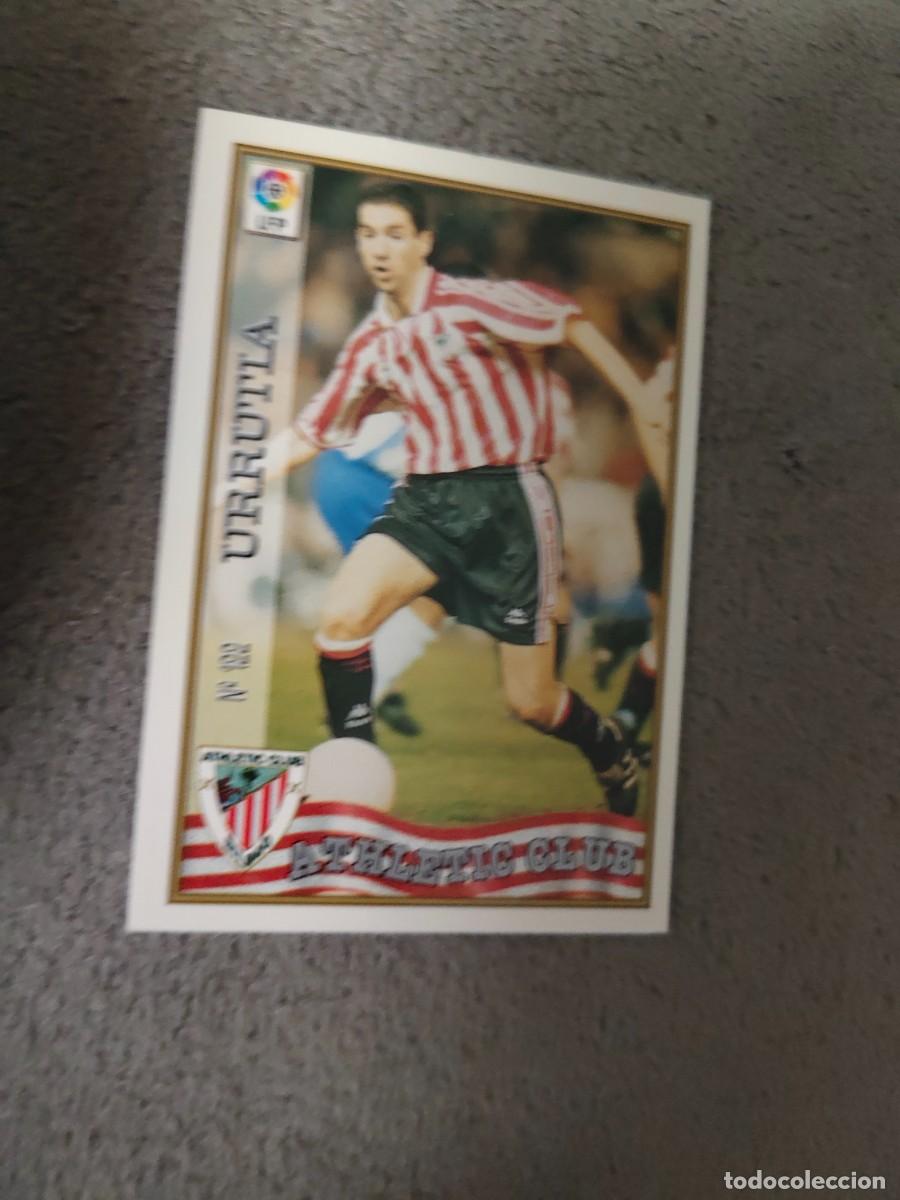 Cromos de f&uacute;tbol: 122. URRUTIA ATHLETIC CLUB MUNDICROMO FICHAS 97 98 LIGA 1997 1998 CARD ABB