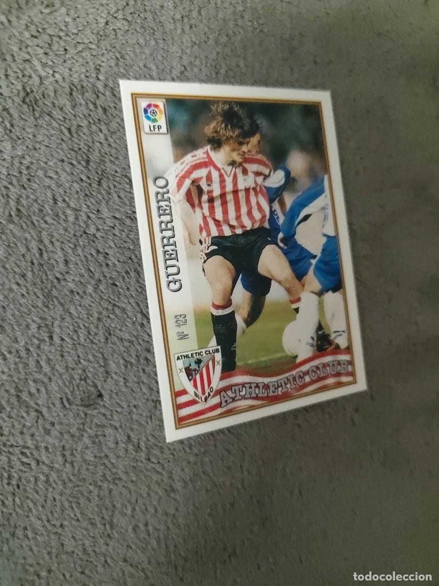 Cromos de f&uacute;tbol: 123. GUERRERO ATHLETIC CLUB MUNDICROMO FICHAS 97 98 LIGA 1997 1998 CARD ABB