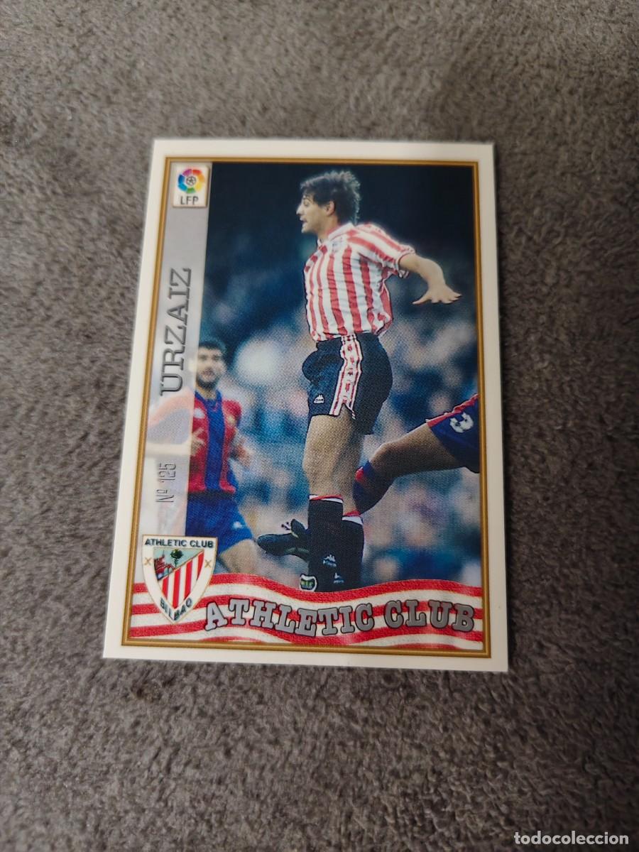 Cromos de f&uacute;tbol: 125. URZAIZ ATHLETIC CLUB MUNDICROMO FICHAS 97 98 LIGA 1997 1998 CARD ABB