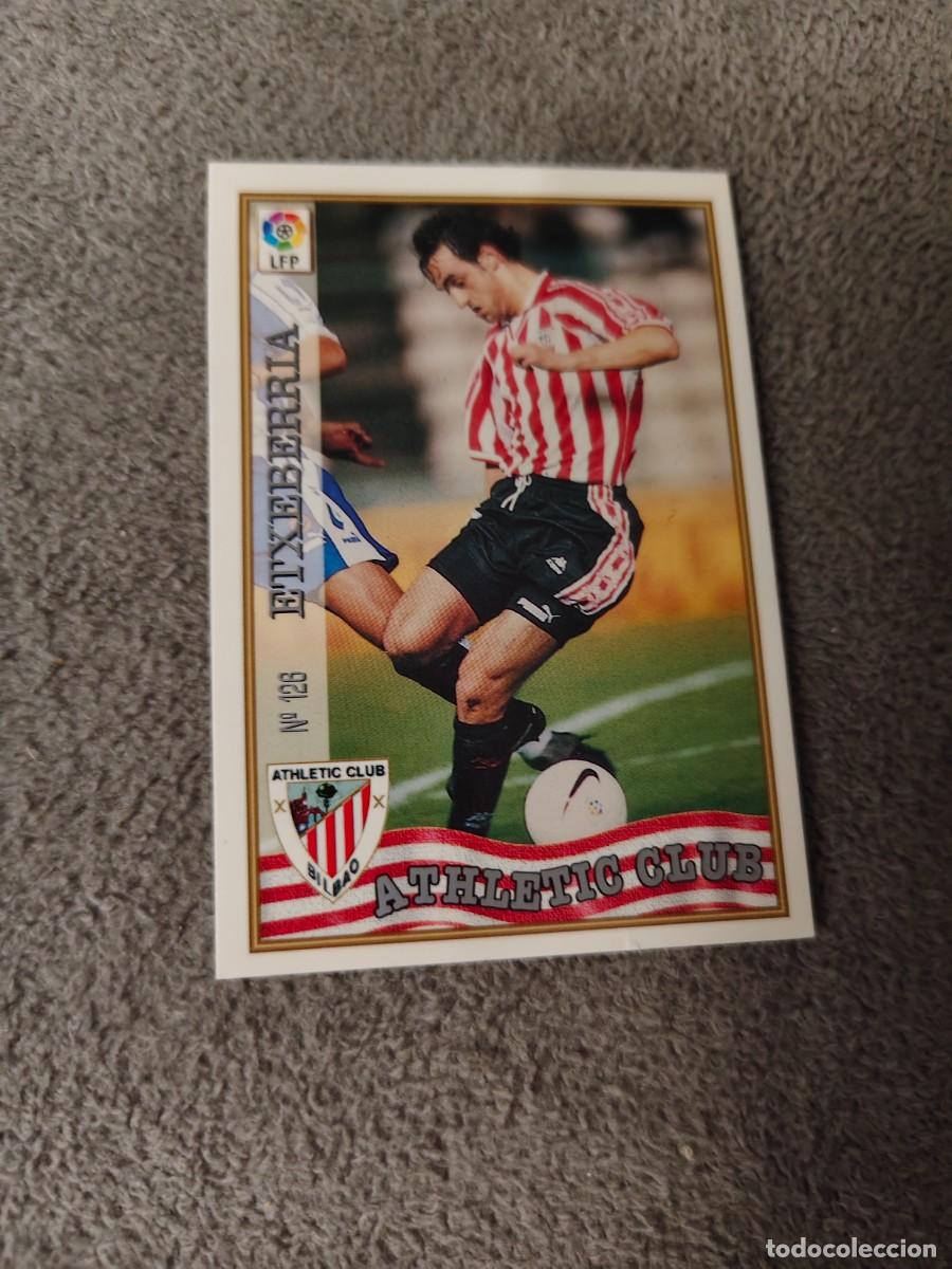 Cromos de f&uacute;tbol: 126. ETXEBERR&Iacute;A ATHLETIC CLUB MUNDICROMO FICHAS 97 98 LIGA 1997 1998 CARD ABB