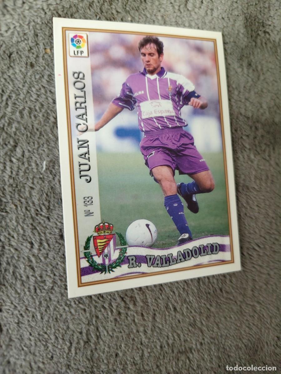 Cromos de f&uacute;tbol: 133. JUAN CARLOS REAL VALLADOLID MUNDICROMO FICHAS 97 98 LIGA 1997 1998 CARD ABB