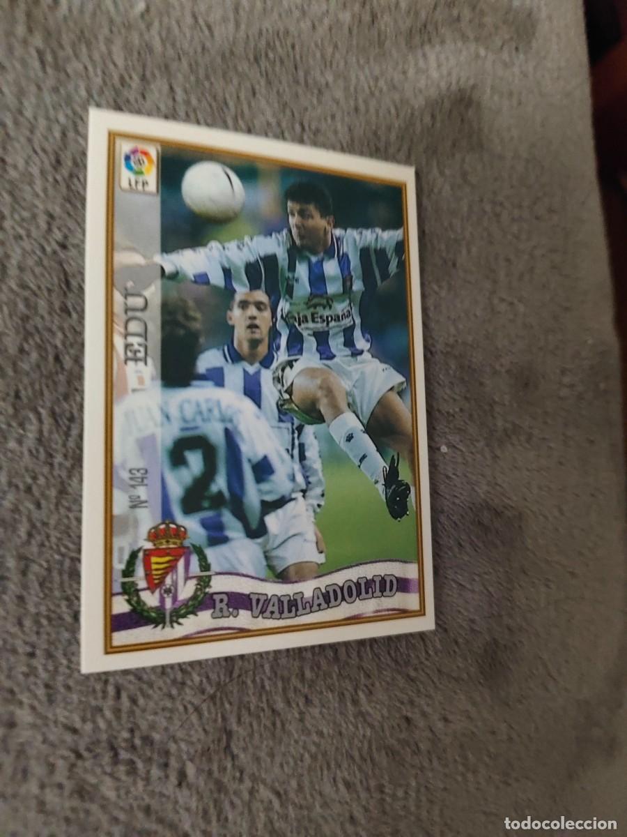 Cromos de f&uacute;tbol: 143. EDU REAL VALLADOLID MUNDICROMO FICHAS 97 98 LIGA 1997 1998 CARD ABB