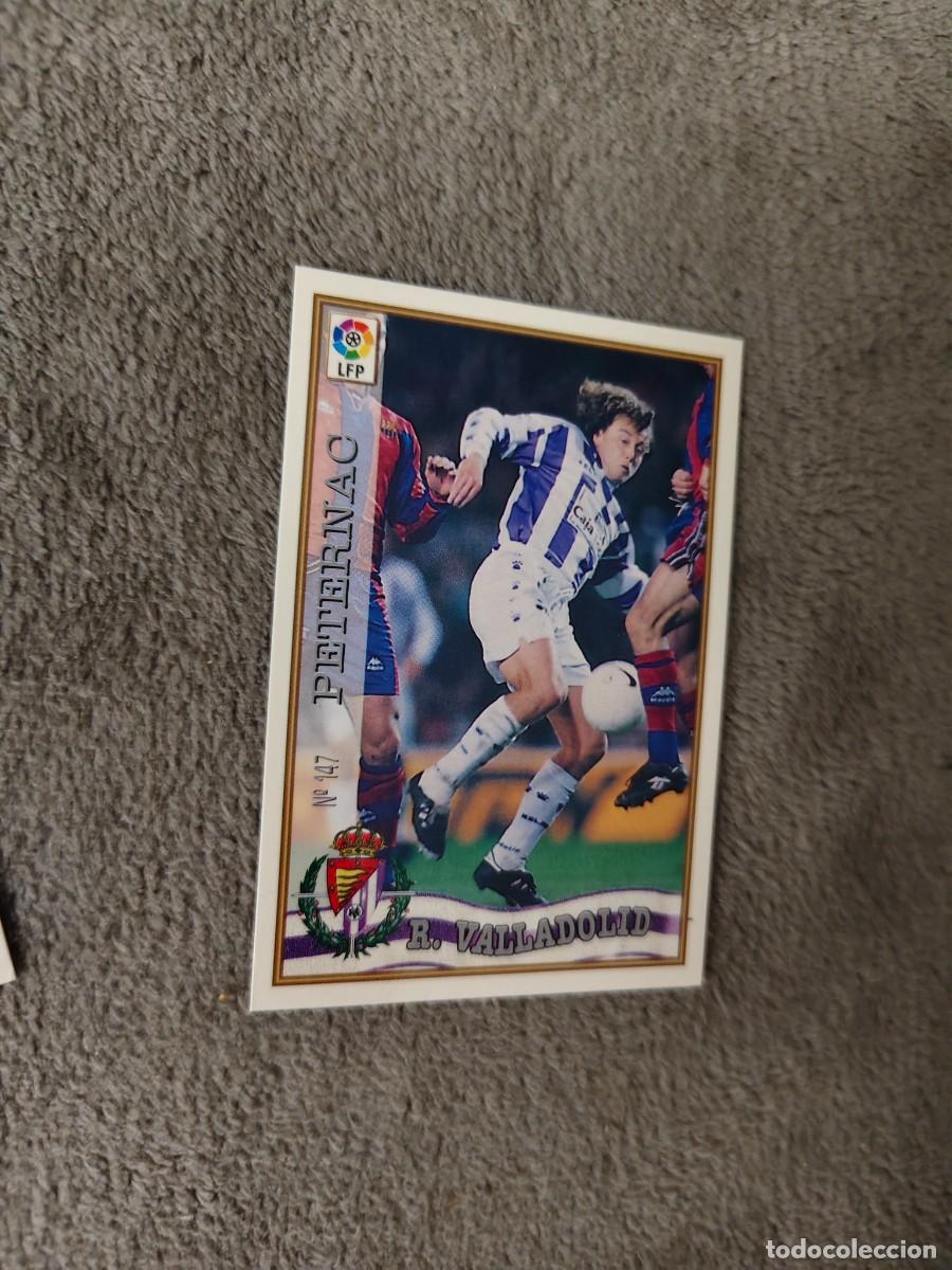 Cromos de f&uacute;tbol: 147. PETERNAC REAL VALLADOLID MUNDICROMO FICHAS 97 98 LIGA 1997 1998 CARD ABB