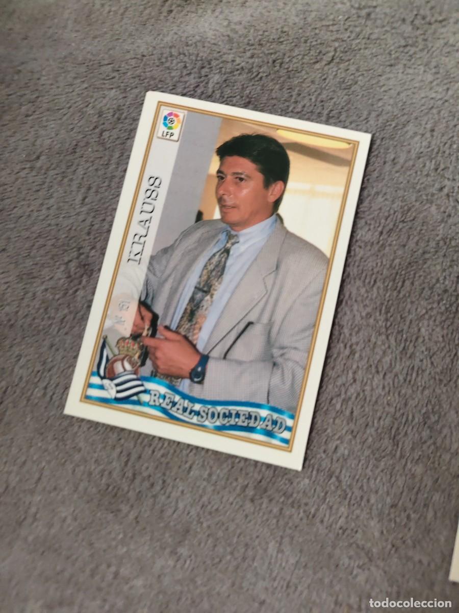 Cromos de f&uacute;tbol: 151. BERND KRAUSS REAL SOCIEDAD MUNDICROMO FICHAS 97 98 LIGA 1997 1998 CARD ABB