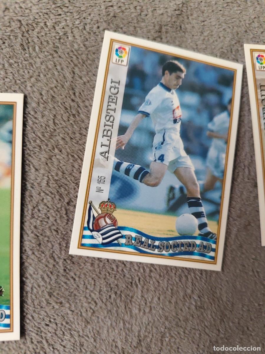 Cromos de f&uacute;tbol: 155. ALBISTEGI REAL SOCIEDAD MUNDICROMO FICHAS 97 98 LIGA 1997 1998 CARD ABB