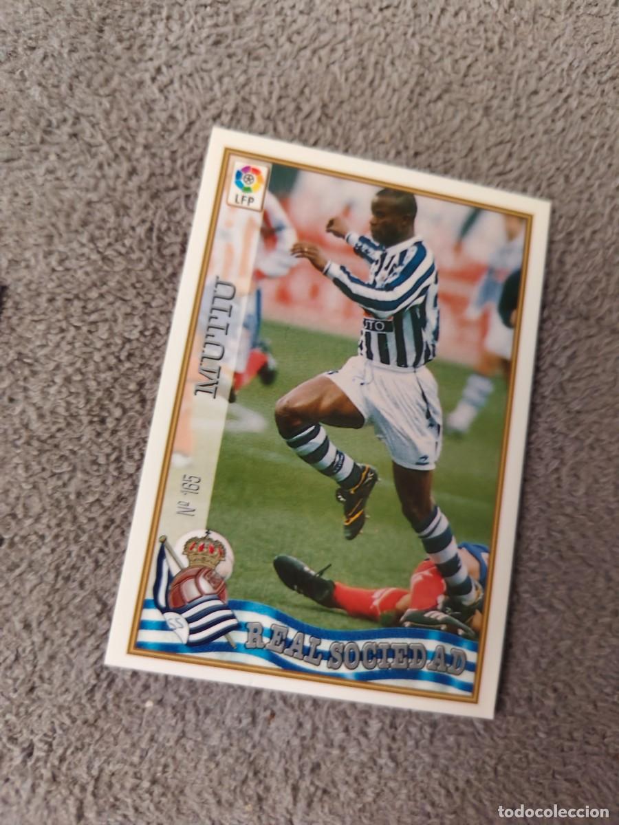 Cromos de Futebol: 165. MUTIU REAL SOCIEDAD MUNDICROMO FICHAS 97 98 LIGA 1997 1998 CARD ABB