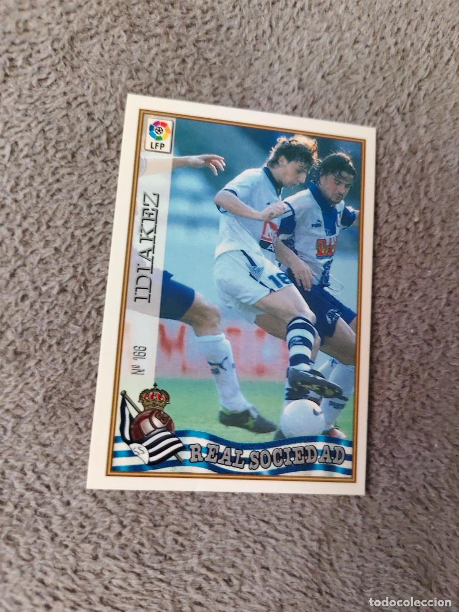 Cromos de Futebol: 166. IDIAKEZ REAL SOCIEDAD MUNDICROMO FICHAS 97 98 LIGA 1997 1998 CARD ABB