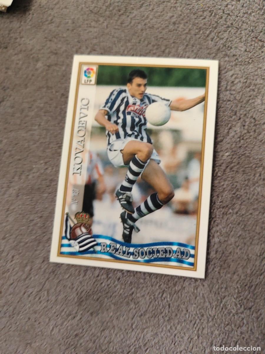 Cromos de Futebol: 167. KOVACEVIC REAL SOCIEDAD MUNDICROMO FICHAS 97 98 LIGA 1997 1998 CARD ABB