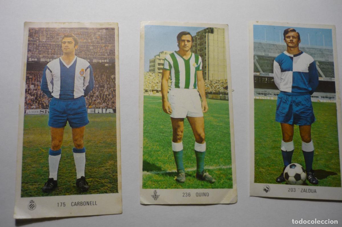 Cromos de f&uacute;tbol: lote cromos furbol -edic romero espa&ntilde;ol-betis-sabadell