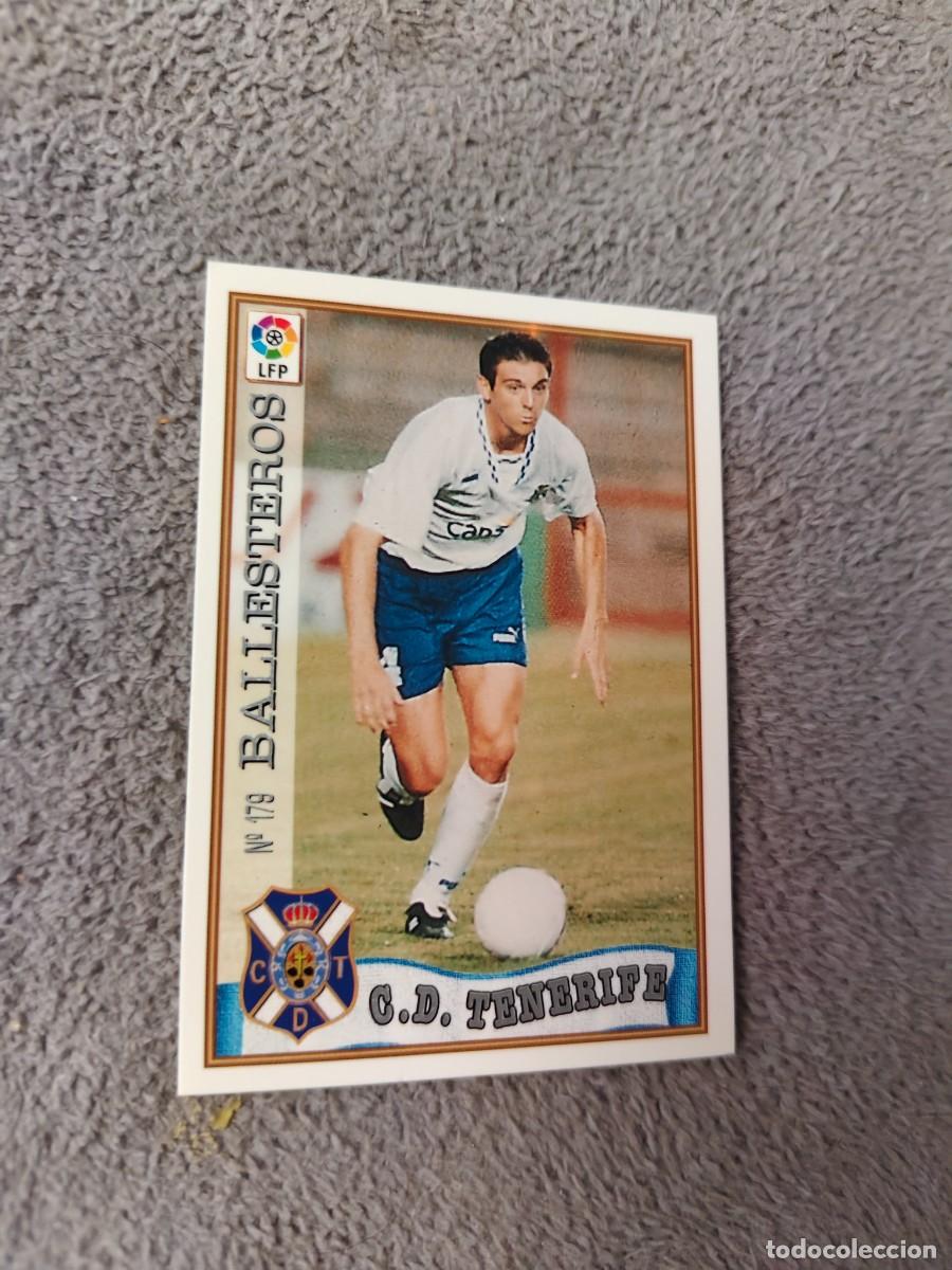 Cromos de f&uacute;tbol: 179. BALLESTEROS C.D. TENERIFE MUNDICROMO FICHAS 97 98 LIGA 1997 1998 CARD ABB