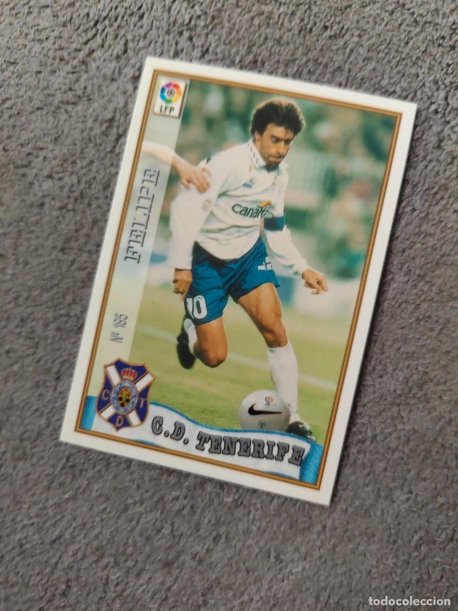 Cromos de f&uacute;tbol: 185. FELIPE C.D. TENERIFE MUNDICROMO FICHAS 97 98 LIGA 1997 1998 CARD ABB
