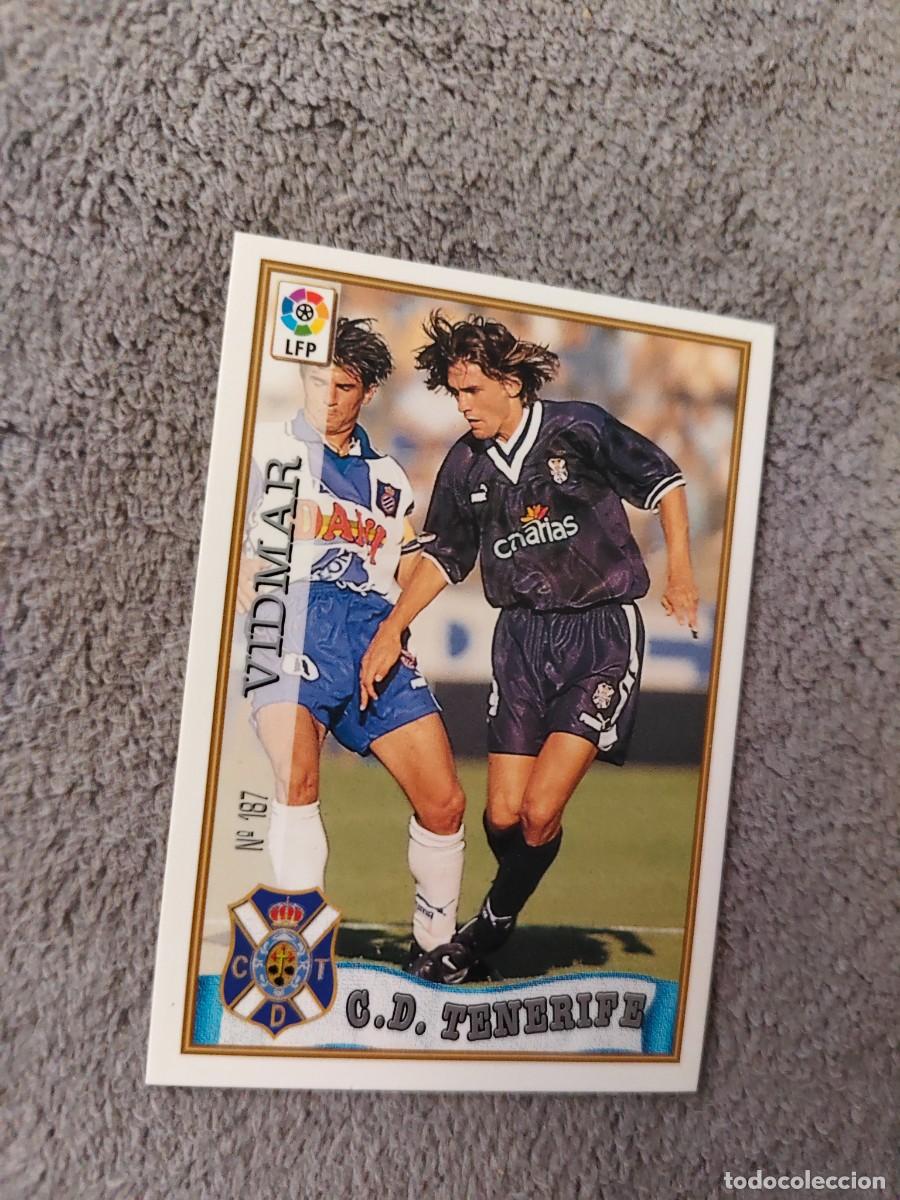 Cromos de f&uacute;tbol: 187. VIDMAR C.D. TENERIFE MUNDICROMO FICHAS 97 98 LIGA 1997 1998 CARD ABB