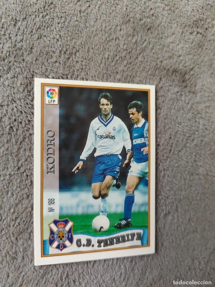 Cromos de f&uacute;tbol: 188. KODRO C.D. TENERIFE MUNDICROMO FICHAS 97 98 LIGA 1997 1998 CARD ABB