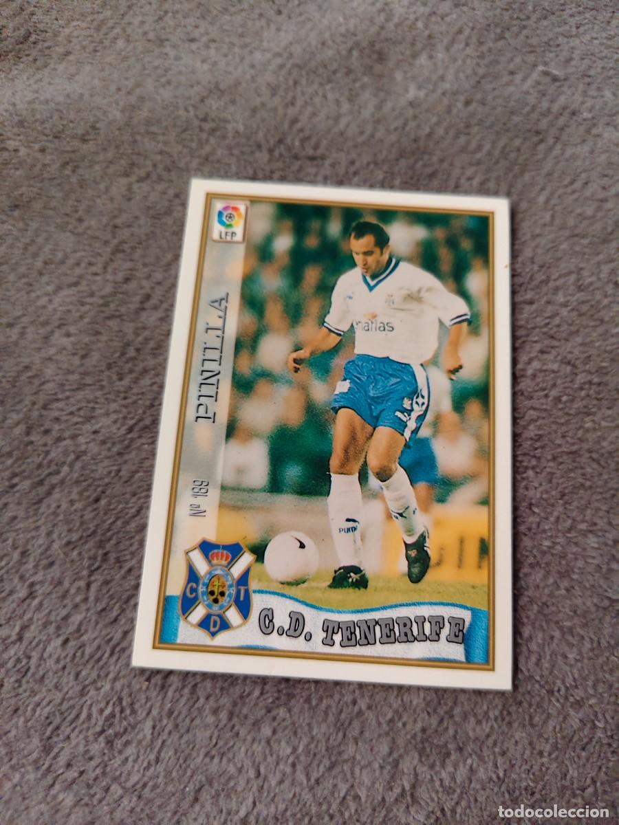 Cromos de f&uacute;tbol: 189. PINILLA C.D. TENERIFE MUNDICROMO FICHAS 97 98 LIGA 1997 1998 CARD ABB