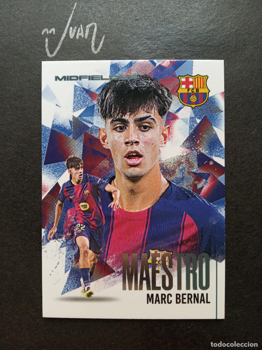 Fu&szlig;ball-Sticker: CROMO NUEVO MARC BERNAL FC BARCELONA ⚽FUTERA &reg; FX 2025 2026 25 26 BMS 16 MAESTRO NUMERADO 23/25