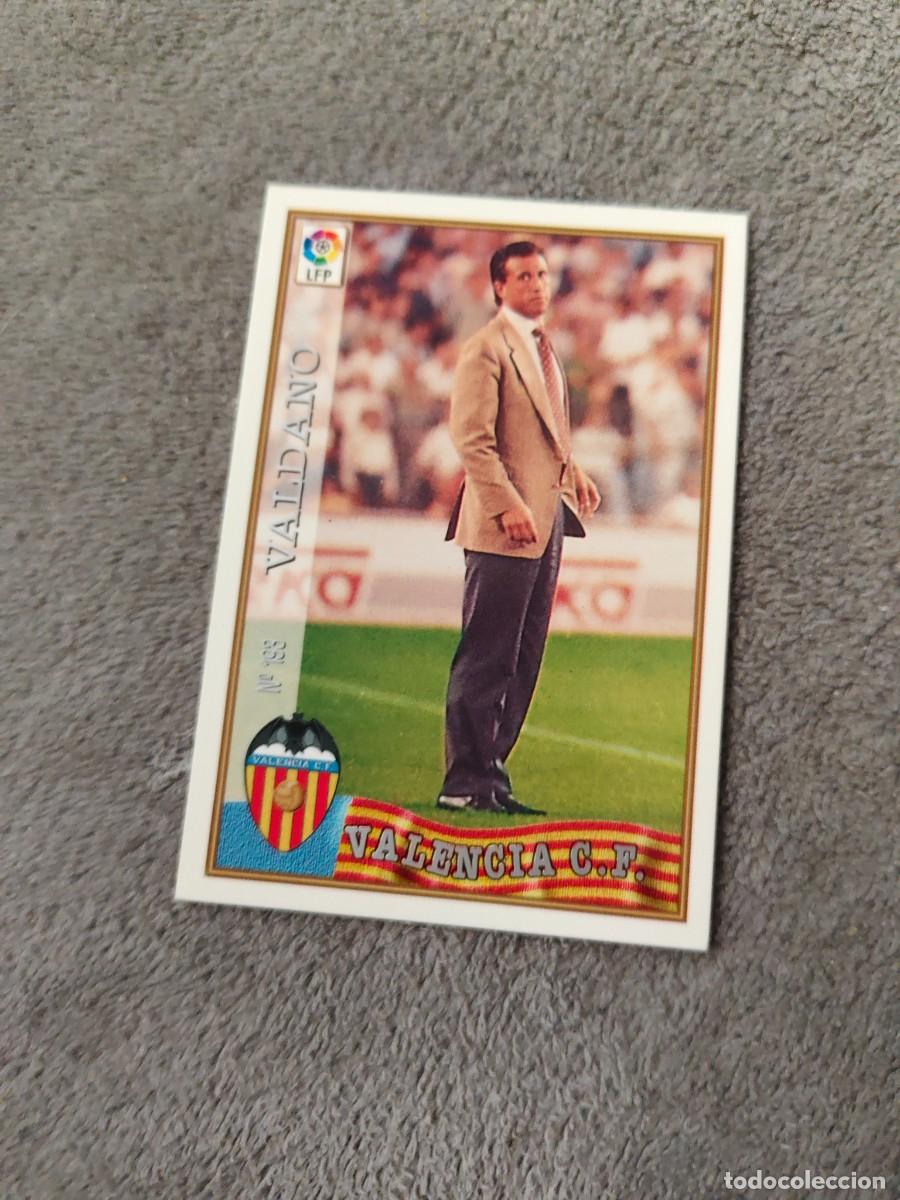 Fu&szlig;ball-Sticker: 193. VALDANO VALENCIA C.F. MUNDICROMO FICHAS 97 98 LIGA 1997 1998 CARD ABB