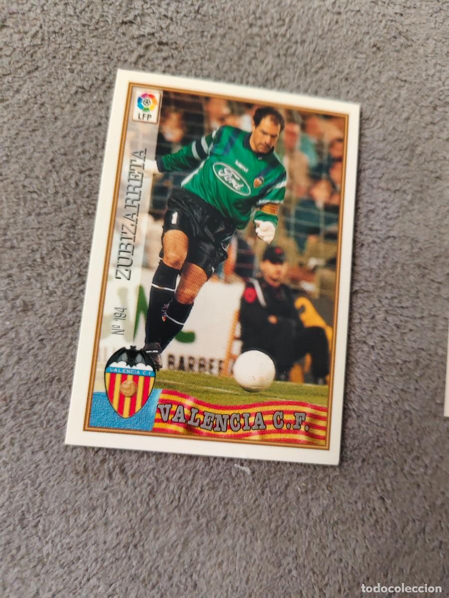 Fu&szlig;ball-Sticker: 194. ZUBIZARRETA VALENCIA C.F. MUNDICROMO FICHAS 97 98 LIGA 1997 1998 CARD ABB