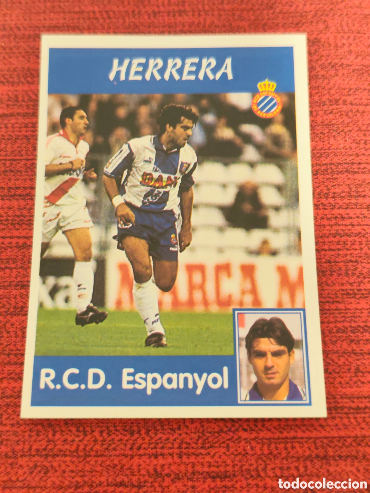 Fu&szlig;ball-Sticker: BAJA 180 HERRERA ESPANYOL PANINI LIGA 1997 1998