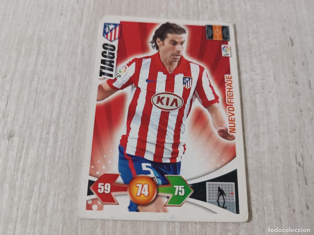 Cromos de f&uacute;tbol: TIAGO NUEVO FICHAJE ADRENALYN 2009 2010 09 10