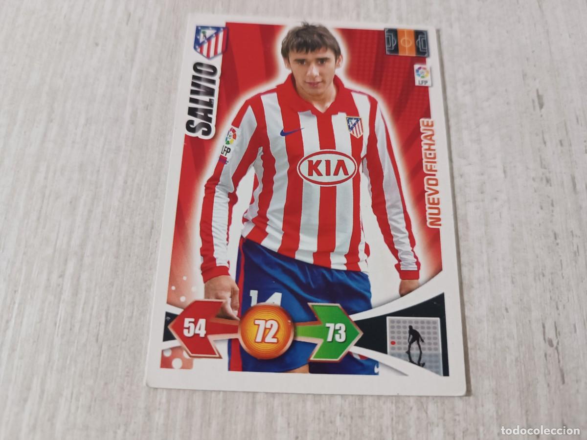 Cromos de f&uacute;tbol: SALVIO NUEVO FICHAJE ADRENALYN 2009 2010 09 10