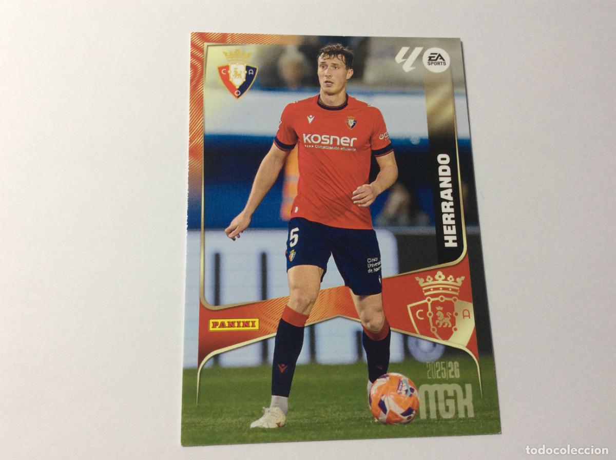 Football Stickers: 259 Herrando CA Osasuna MGK 2025/26 25 26 Panini