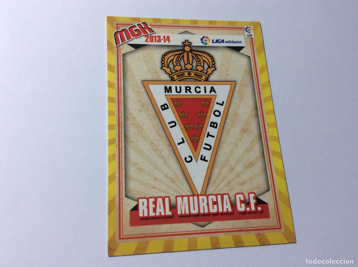 Cromos de f&uacute;tbol: 432 Escudo Real Murcia MGK 2013/14 13 14 Panini